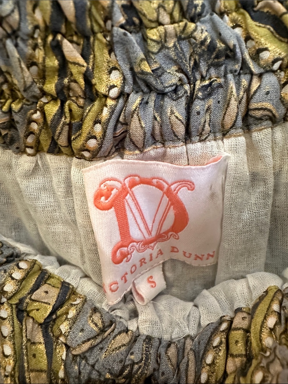 Victoria Dunn Multi-Color Paisley Maxi Skirt - Picture 2 of 2